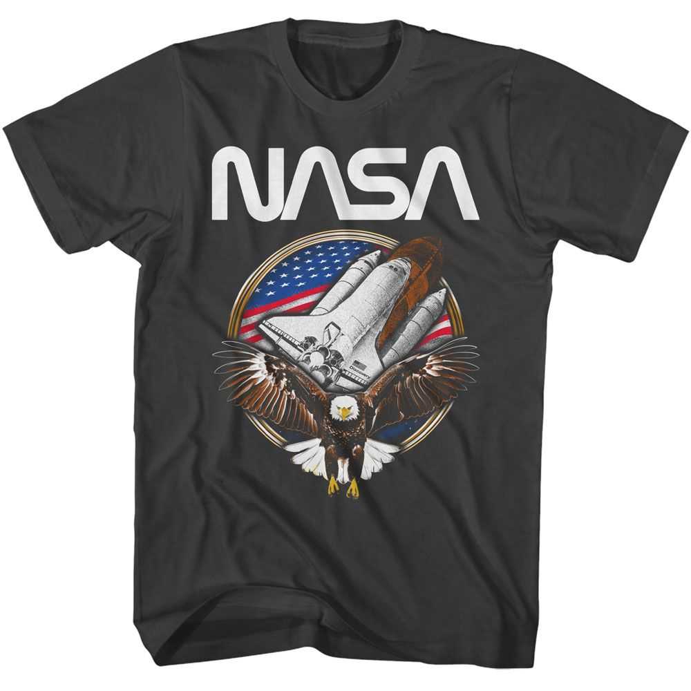Nasa - NASA EAGLE AND SHUTTLE Adult Shirt