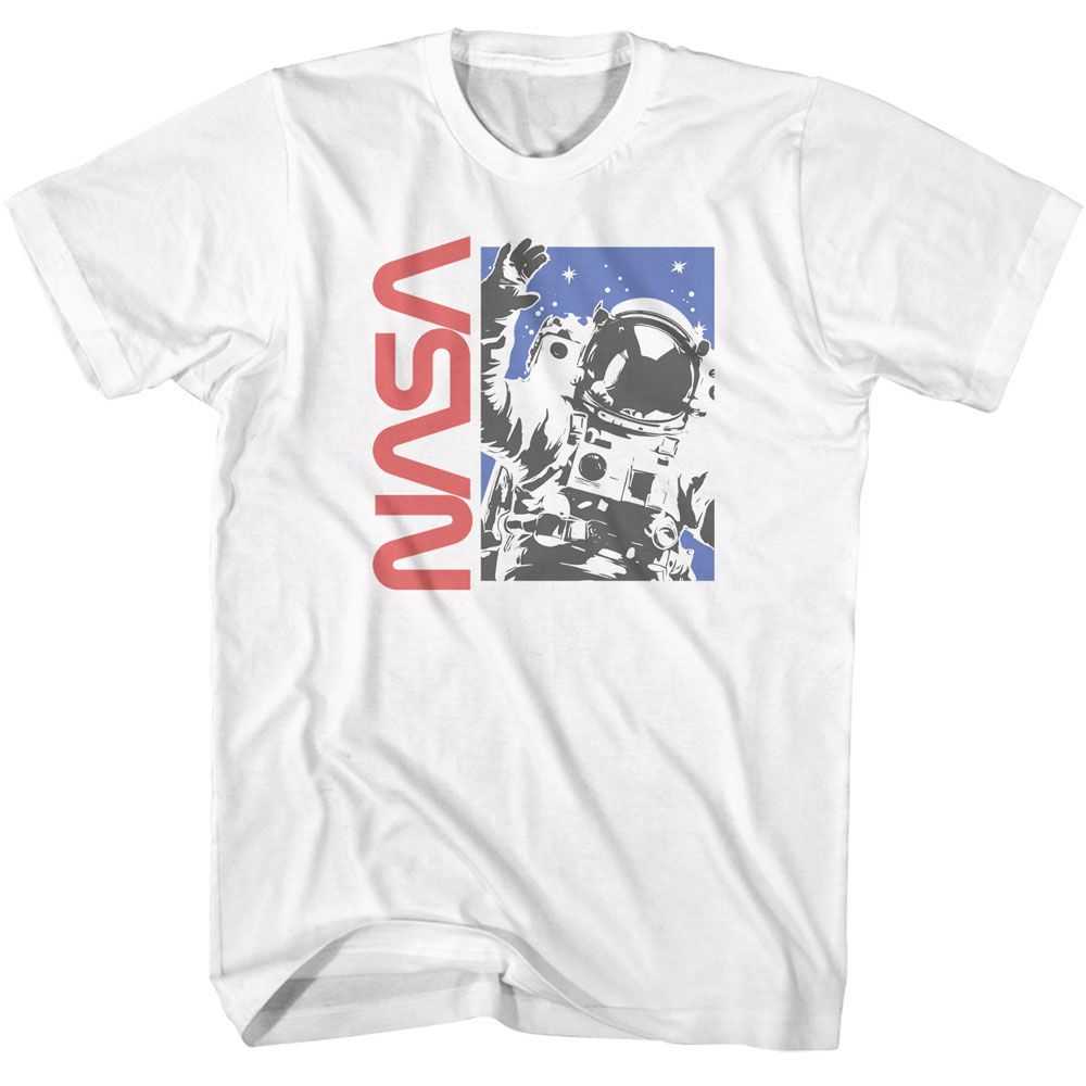 Nasa - NASA WAVING ASTRONAUT Adult Shirt