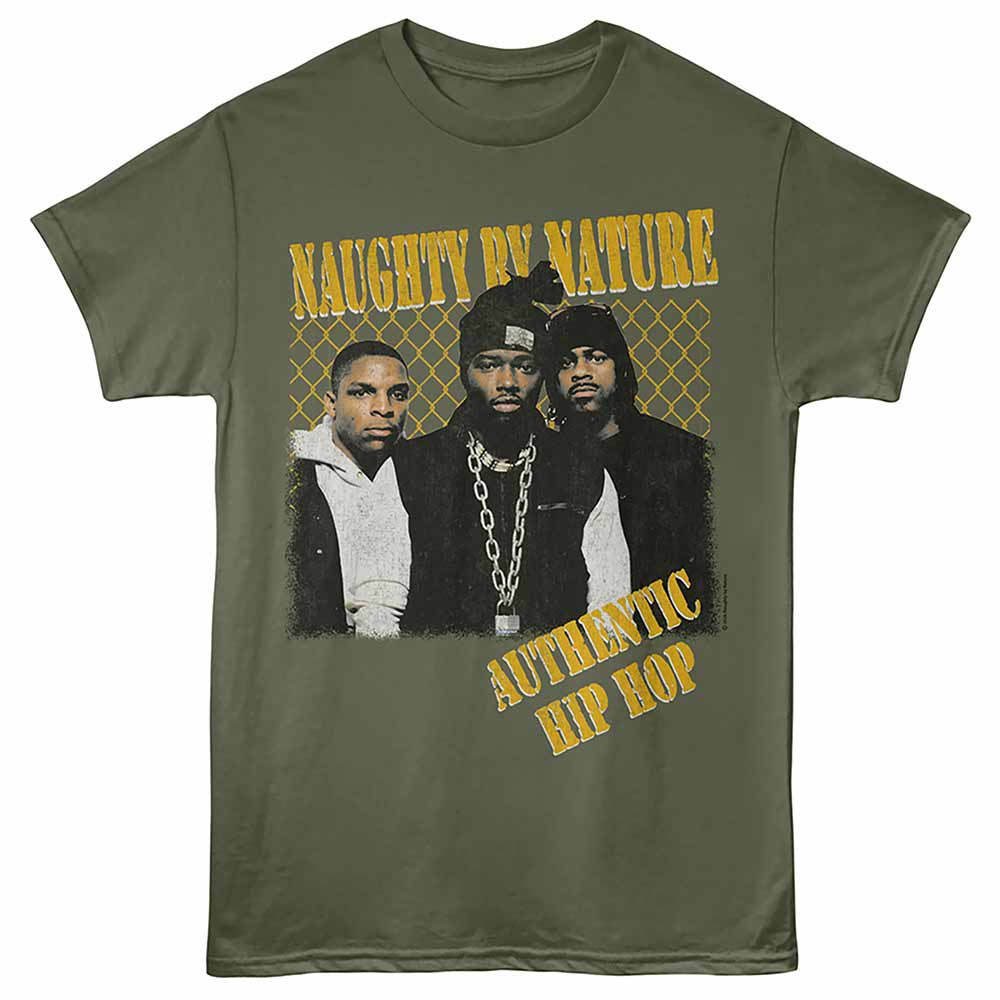 Naughty By Nature - NAUGHTY BY NATURE AUTHENTIC HIP HOP Adult Shirt