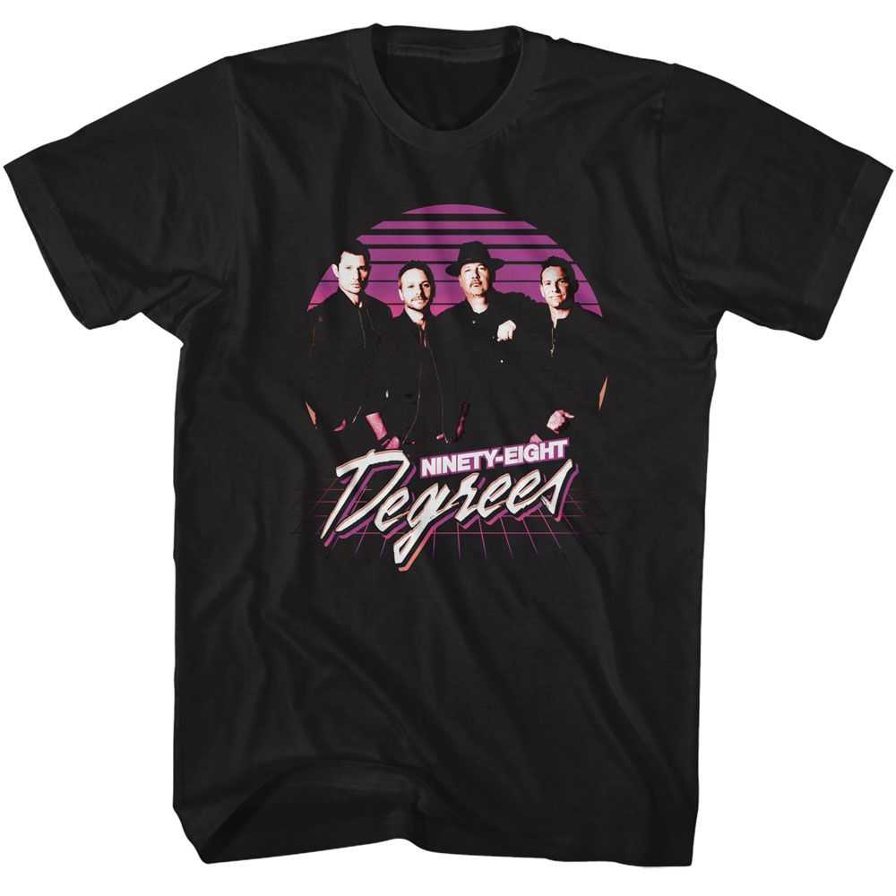 98 Degrees - 98 DEGREES RETRO GROUP SHOT Adult Shirt