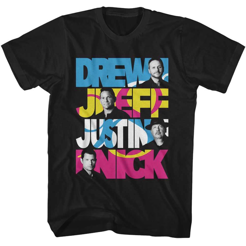 98 Degrees - 98 DEGREES NAMES Adult Shirt