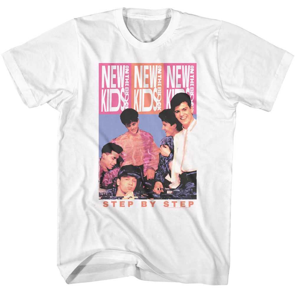New Kids on the Block - NKOTB TRIPLE LOGO Adult Shirt