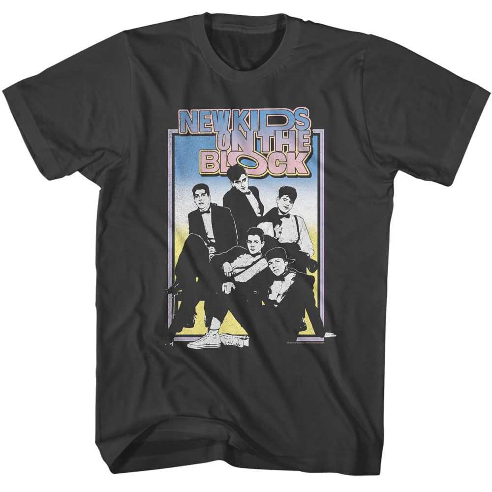 New Kids on the Block - NKOTB GRADIENT SUITS Adult Shirt
