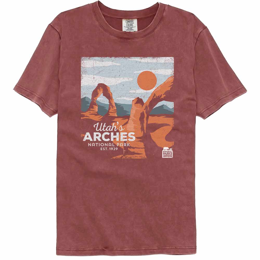 National Parks - UTAHS ARCHES Adult Shirt