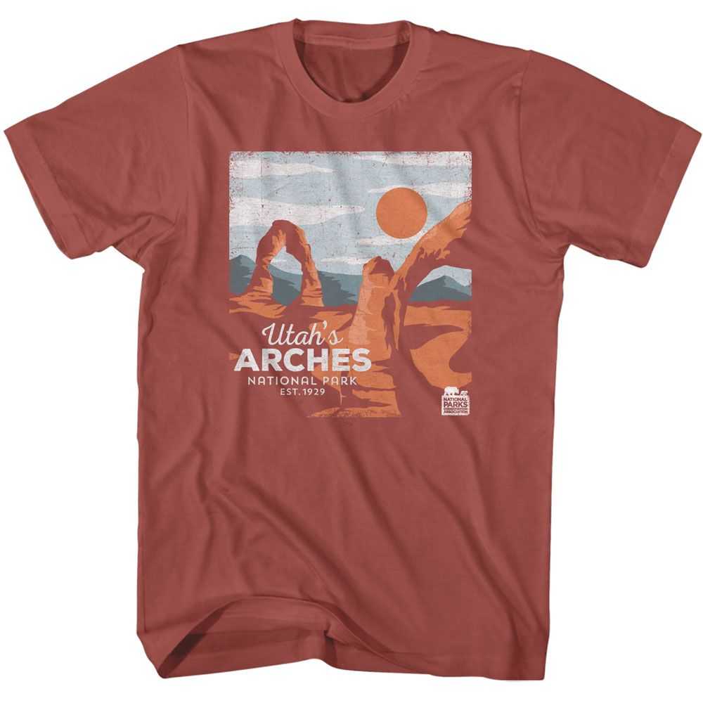 National Parks - UTAHS ARCHES Adult Shirt