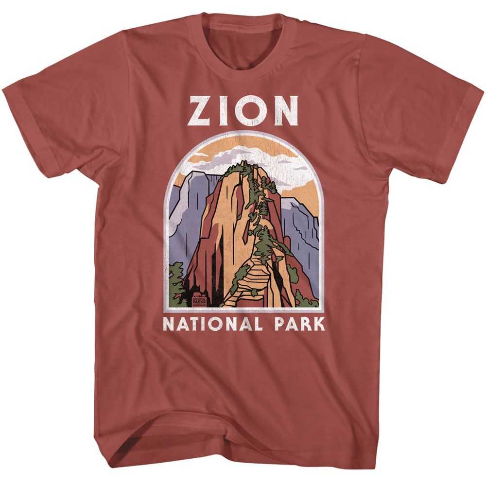National Parks - ZION ANGELS LANDING Adult Shirt