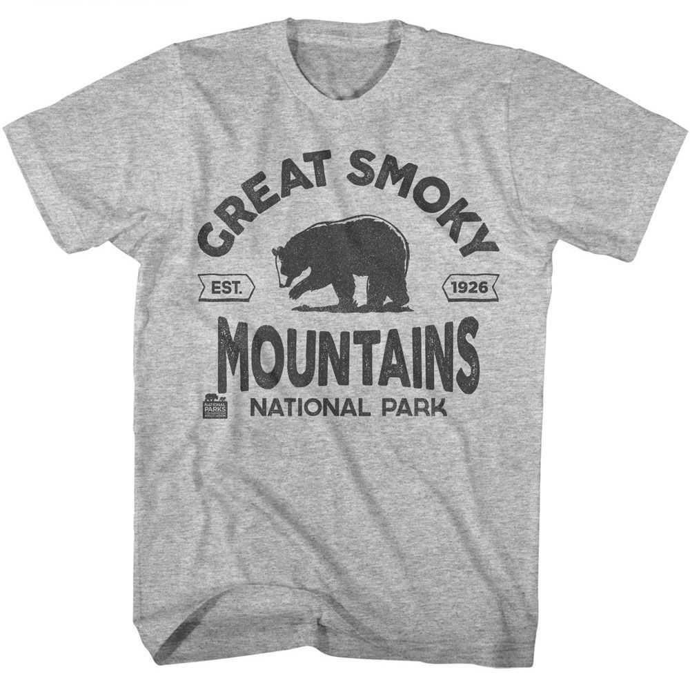 National Parks - SMOKY MOUNTAINS EST 1926 Adult Shirt