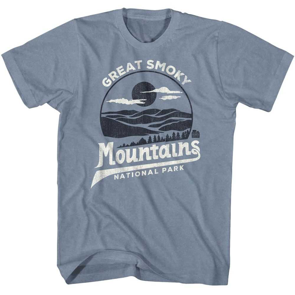 National Parks - SMOKY MTN TWO TONE Adult Shirt