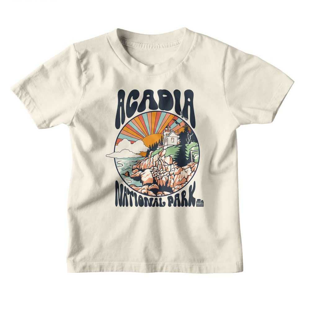 National Parks - ACADIA COLORFUL SUN Youth Shirt