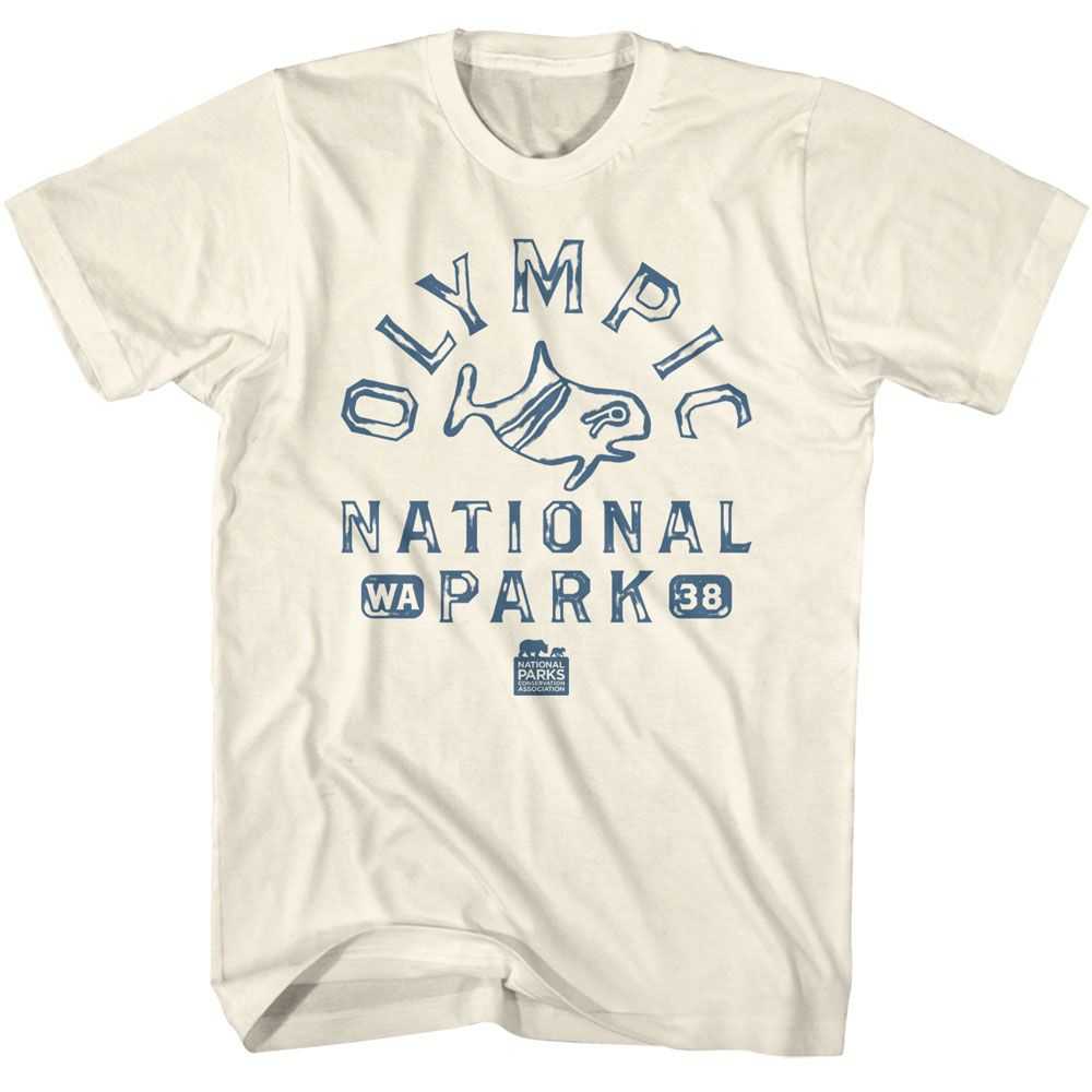 National Parks - OLYMPIC NP PETROGLYPH Adult Shirt