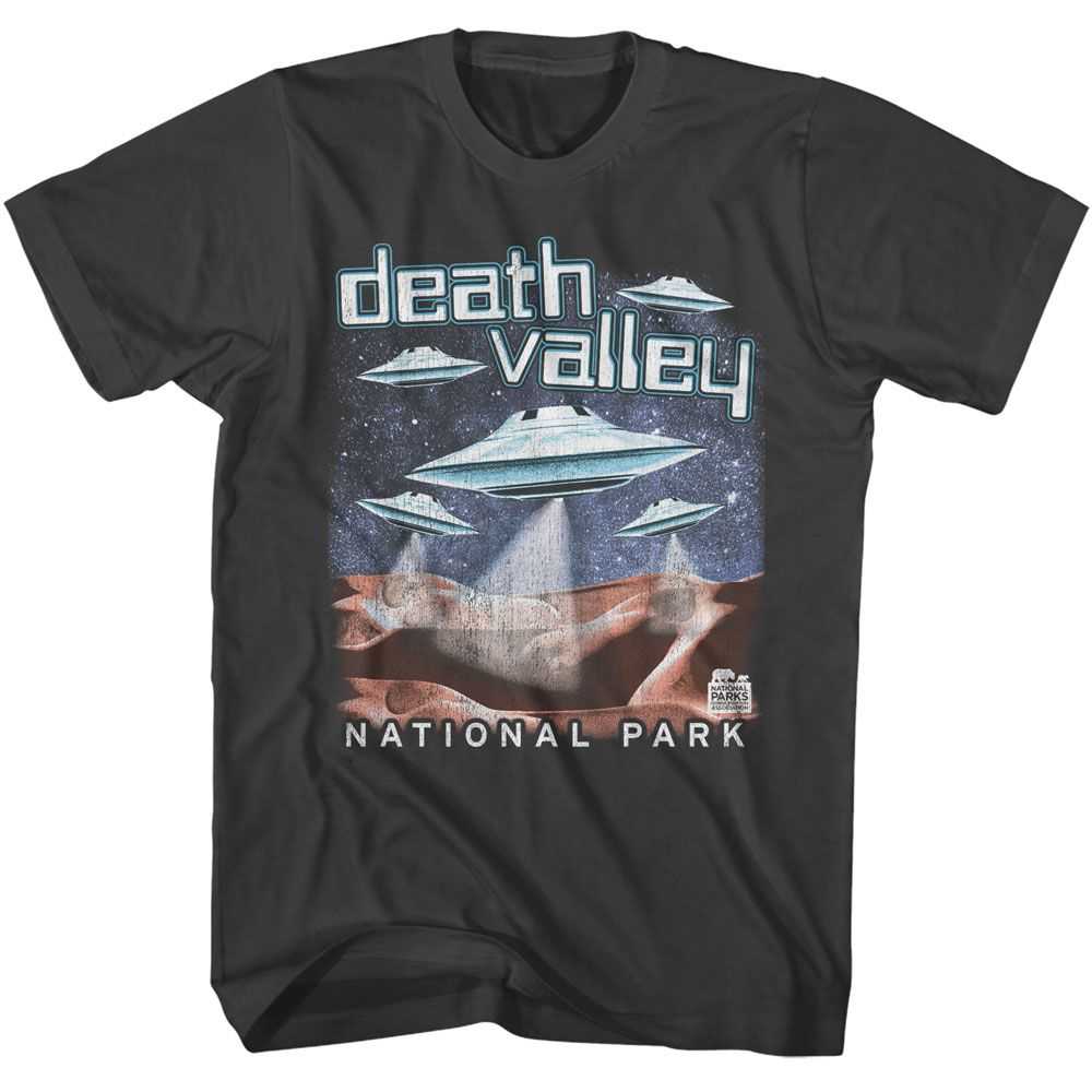 National Parks - DEATH VALLEY UFOS Adult Shirt
