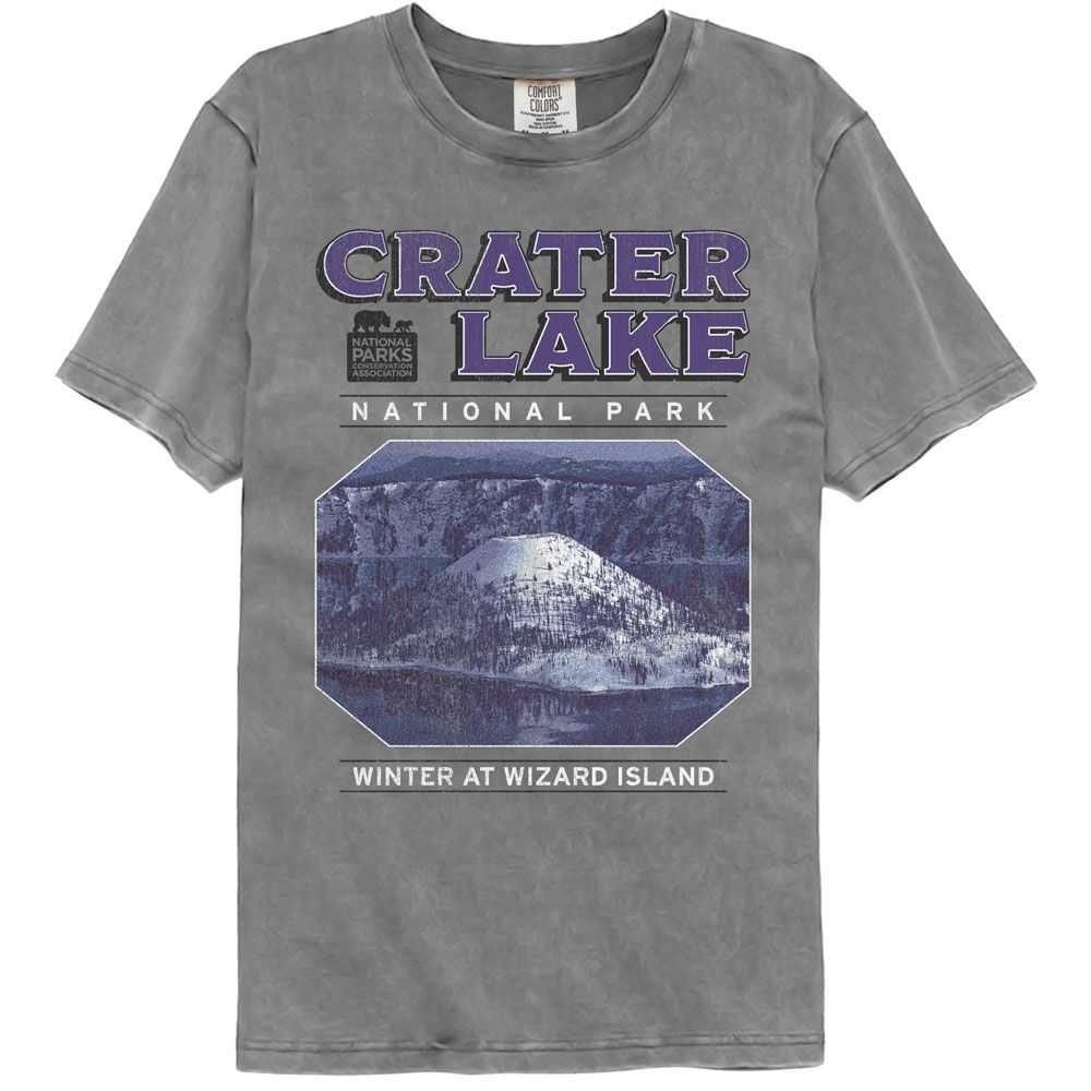 National Parks - CRATER LAKE TABLETOP Adult Shirt
