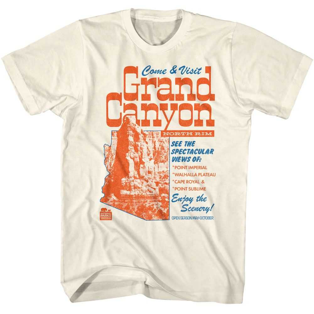 National Parks - COME VISIT GRAND CANYON Adult Shirt