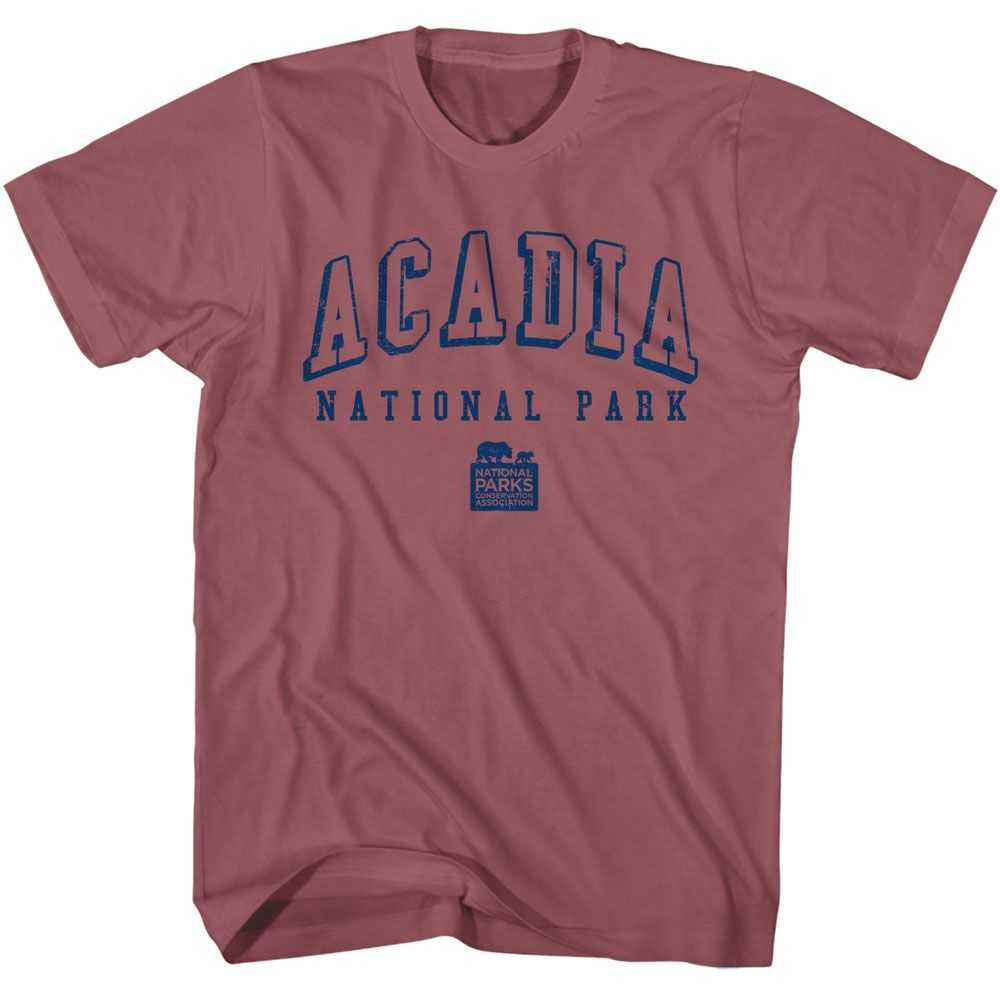 National Parks - ACADIA NP COLLEGIATE Adult Shirt
