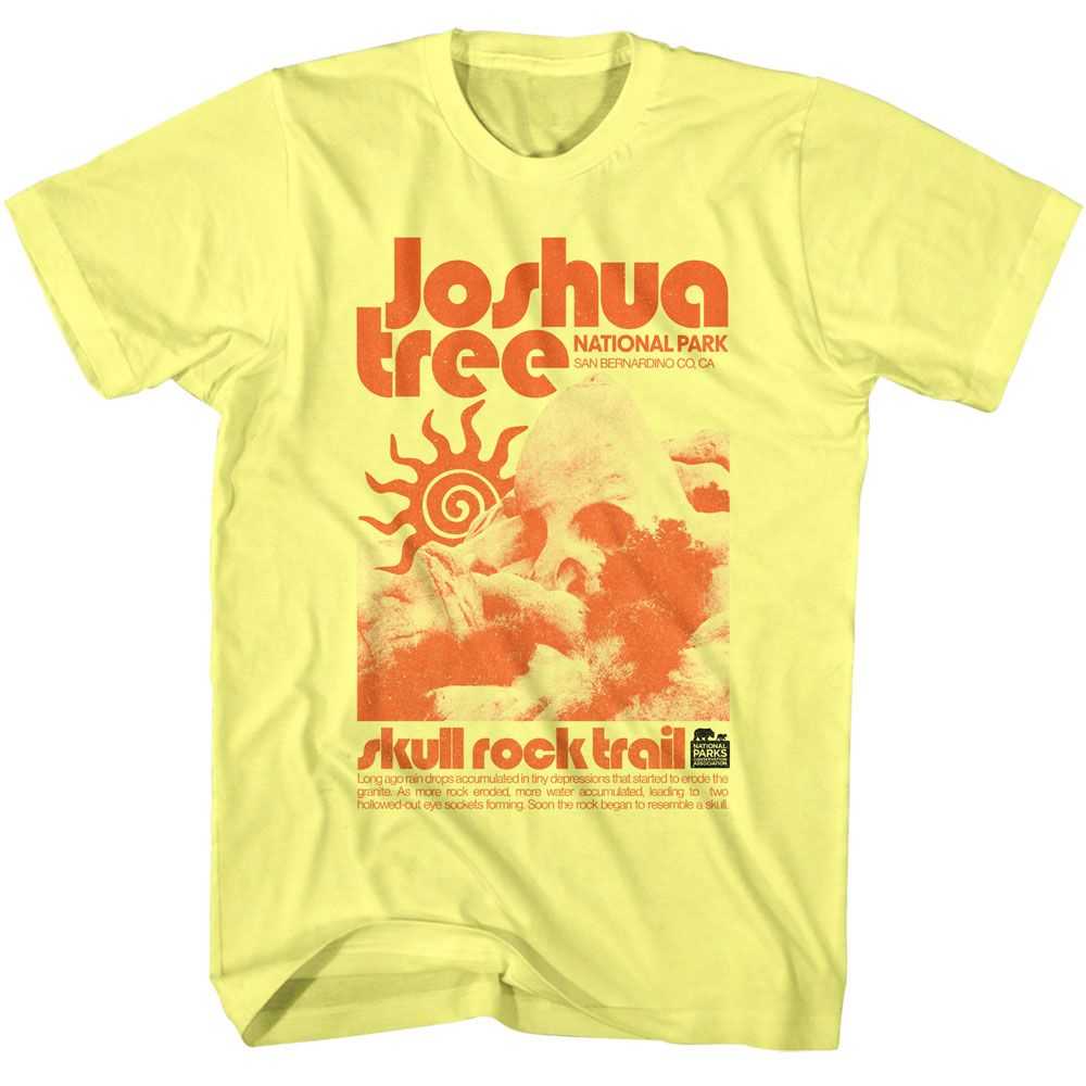 National Parks - JOSHUA TREE SKULL ROCK Adult Shirt