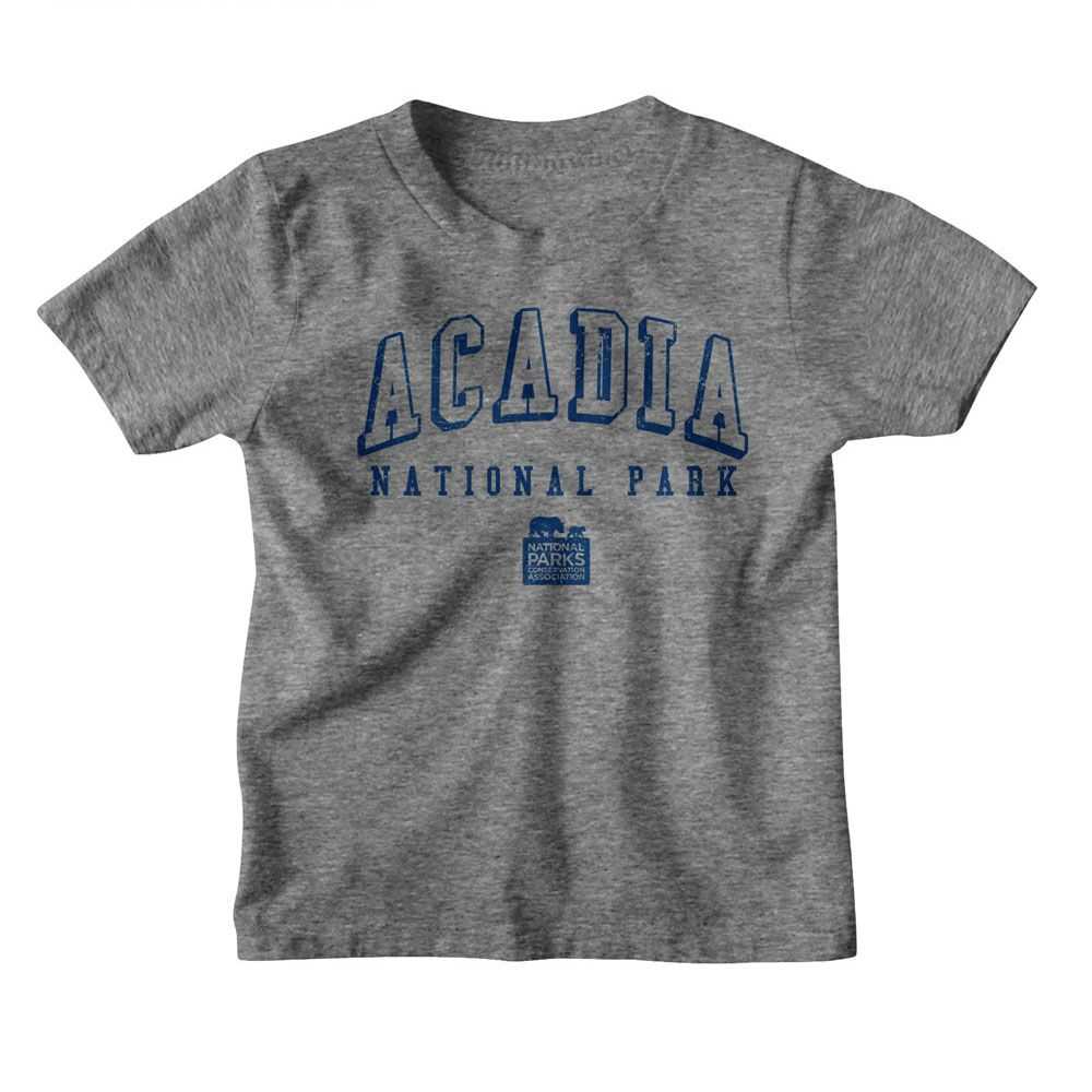 National Parks - ACADIA NP COLLEGIATE Youth Shirt