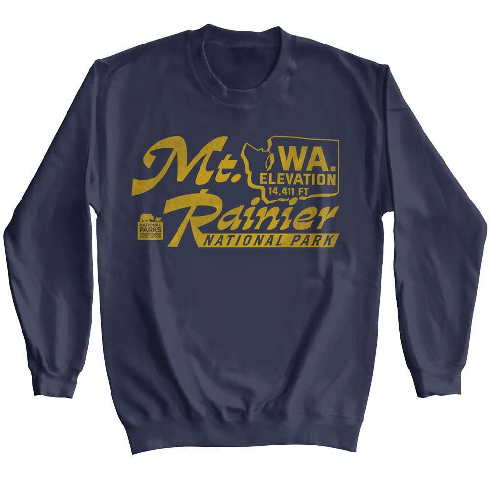 National Parks - MT RANIER ELEVATION Adult Shirt