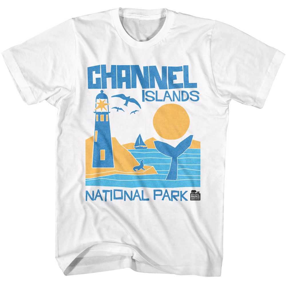National Parks - CHANNEL ISLANDS CUTOUT Adult Shirt