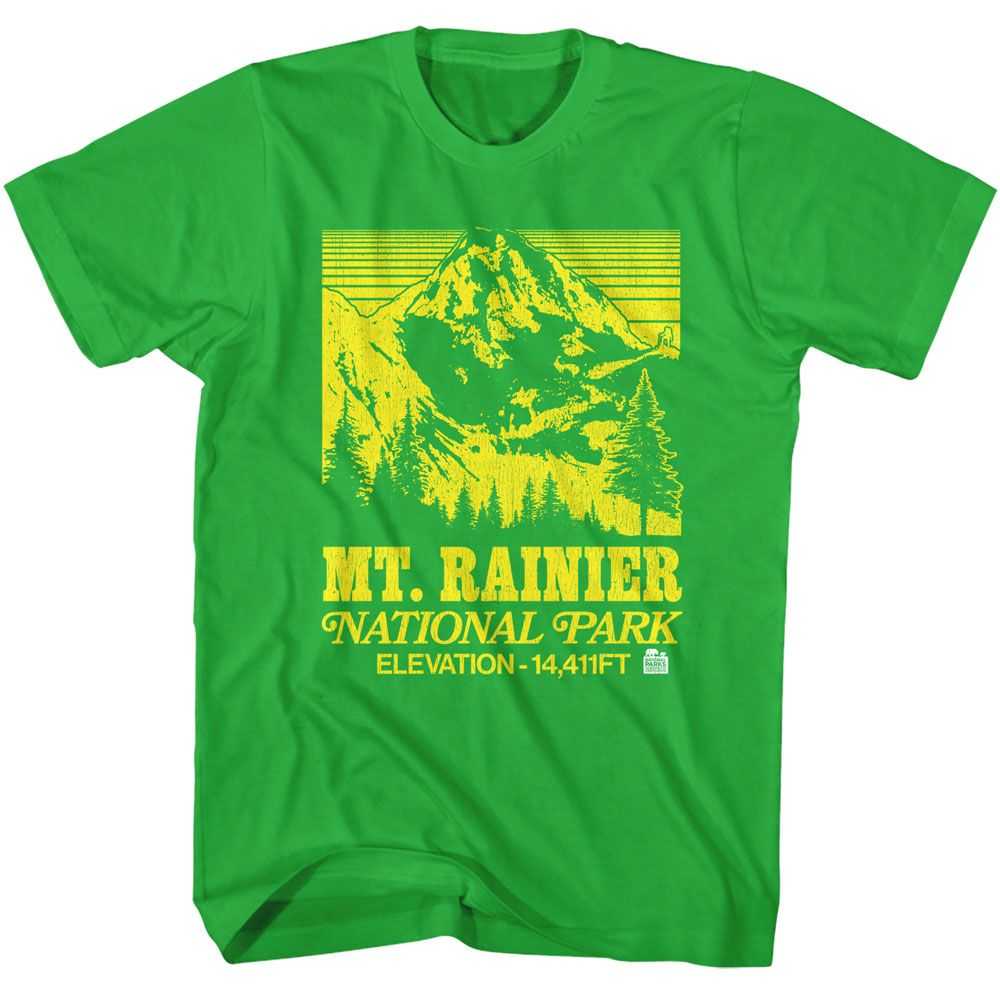 National Parks - MT RANIER VINTAGE Adult Shirt