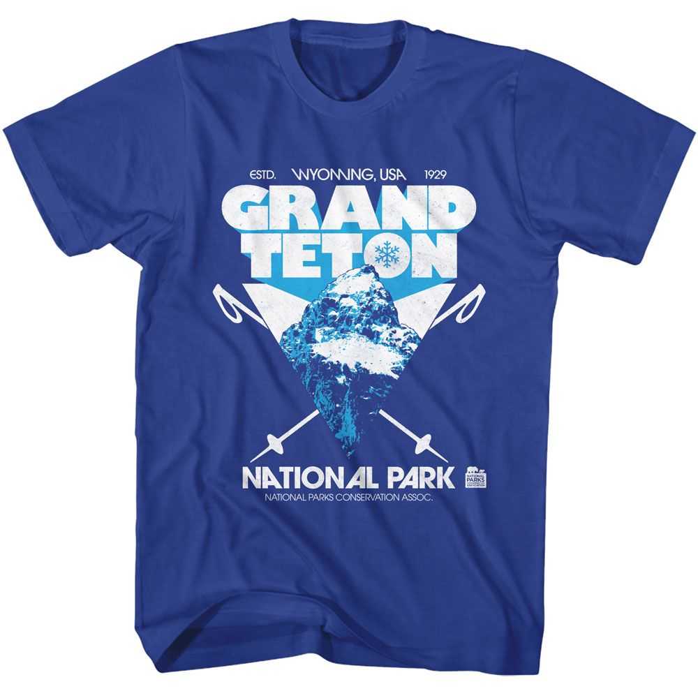 National Parks - GRAND TETON PEAK Adult Shirt