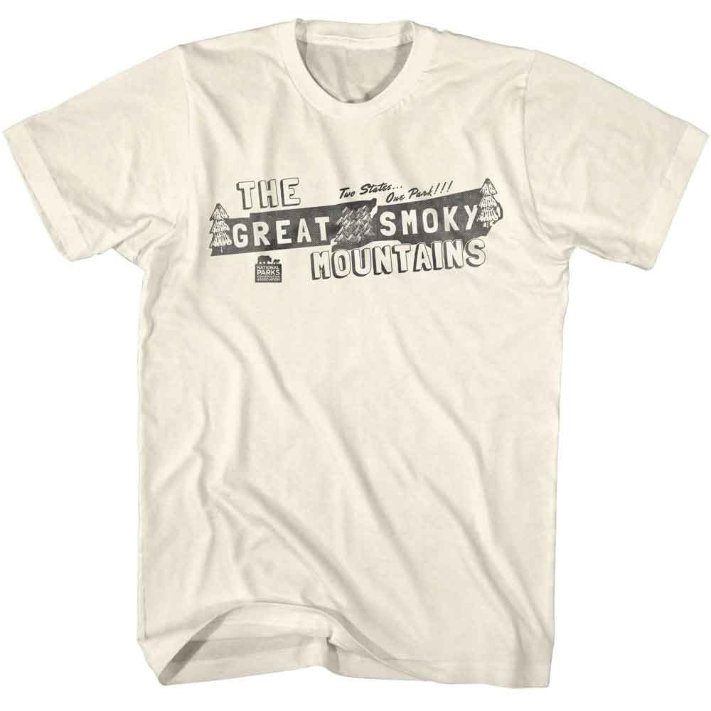 National Parks - TWO STATES ONE PARK Adult Shirt