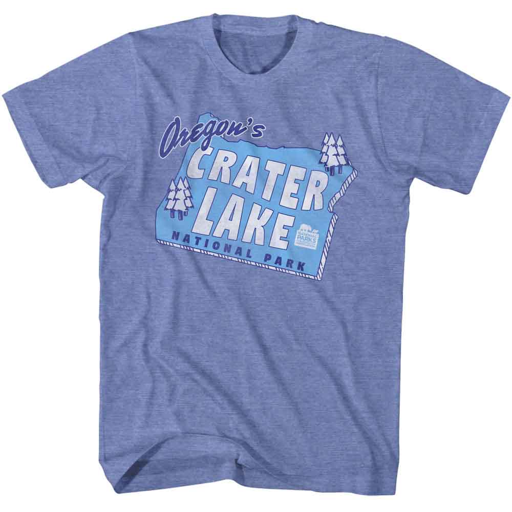 National Parks - OREGONS CRATER LAKE NP Adult Shirt