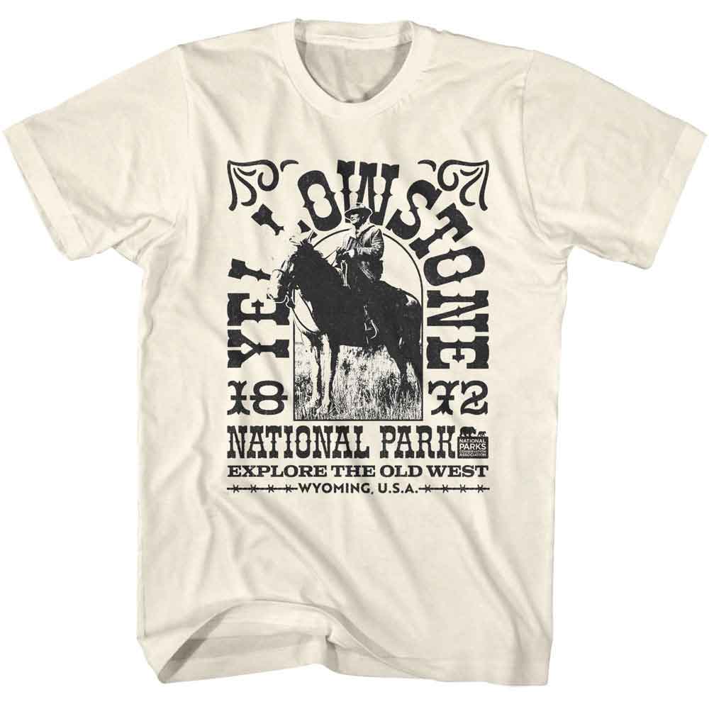 National Parks - YELLOWSTONE 1872 Adult Shirt