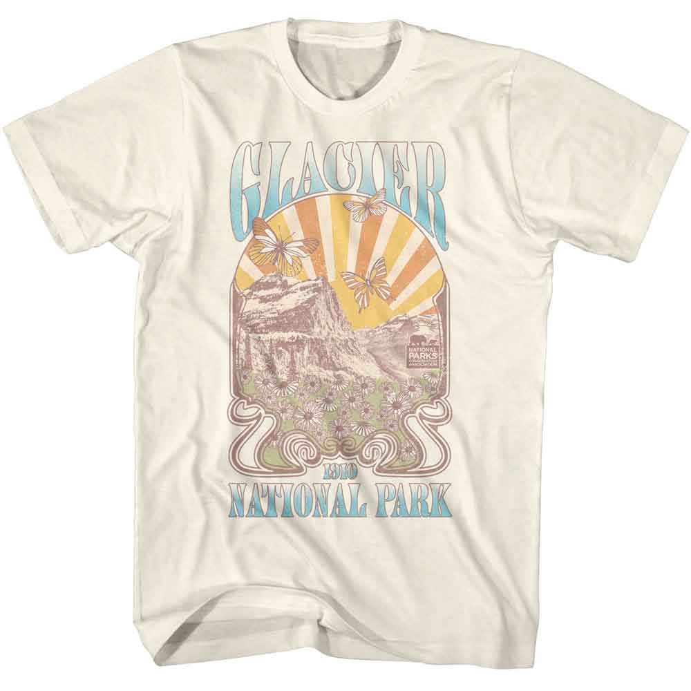 National Parks - GLACIER NOUVEAU Adult Shirt