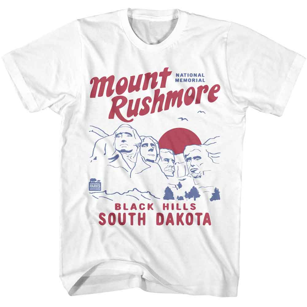 National Parks - MOUNT RUSHMORE Adult Shirt