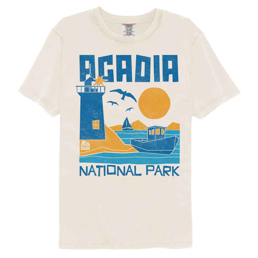 National Parks - ACADIA ABBREVIATED Adult Shirt