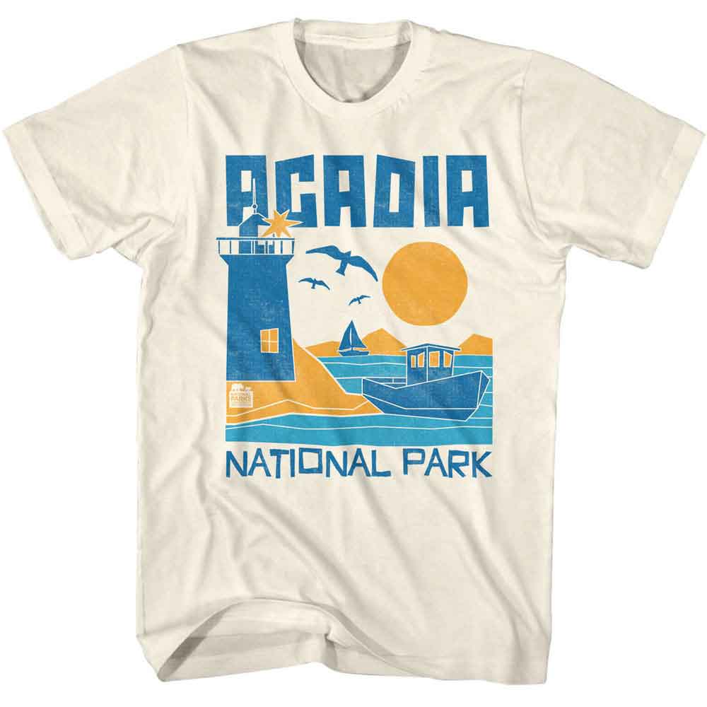 National Parks - ACADIA ABBREVIATED Adult Shirt