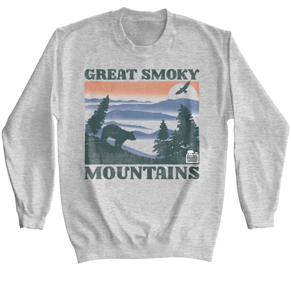National Parks - GSM BEAR AND MTNS Adult Shirt