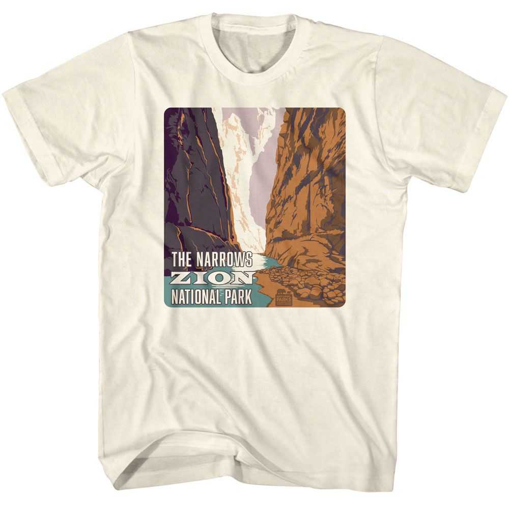 National Parks - ZION NARROWS Adult Shirt