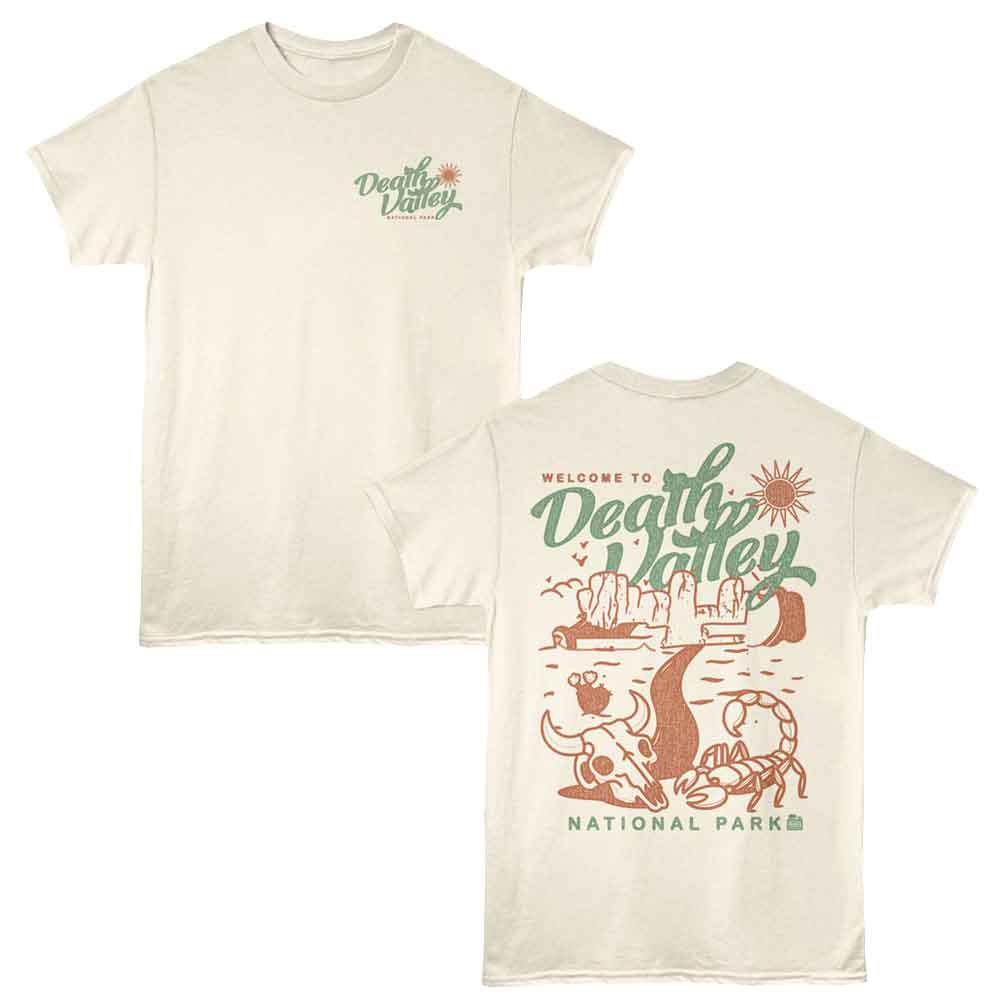 National Parks - WELCOME TO DEATH VALLEY Adult Shirt
