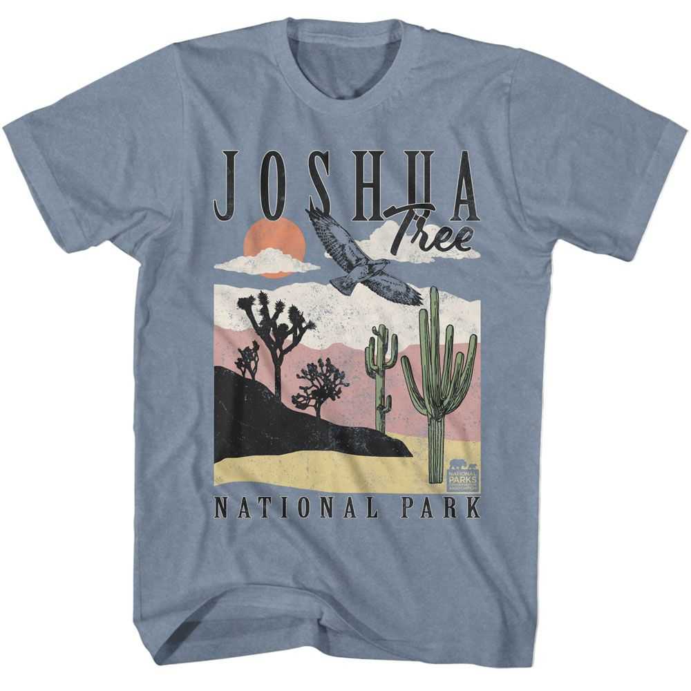 National Parks - JOSHUA TREE LANDSCAPE W CACTI Adult Shirt
