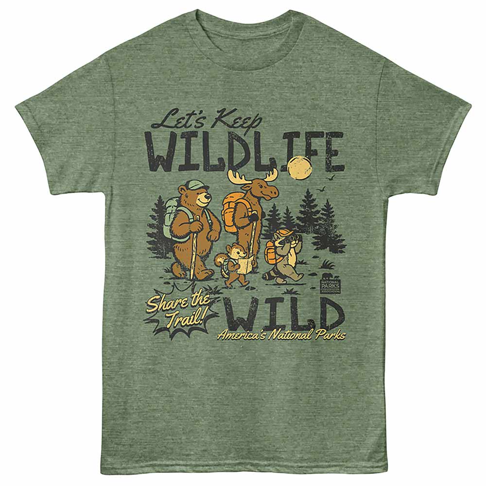 National Parks - WILDLIFE WILD Adult Shirt
