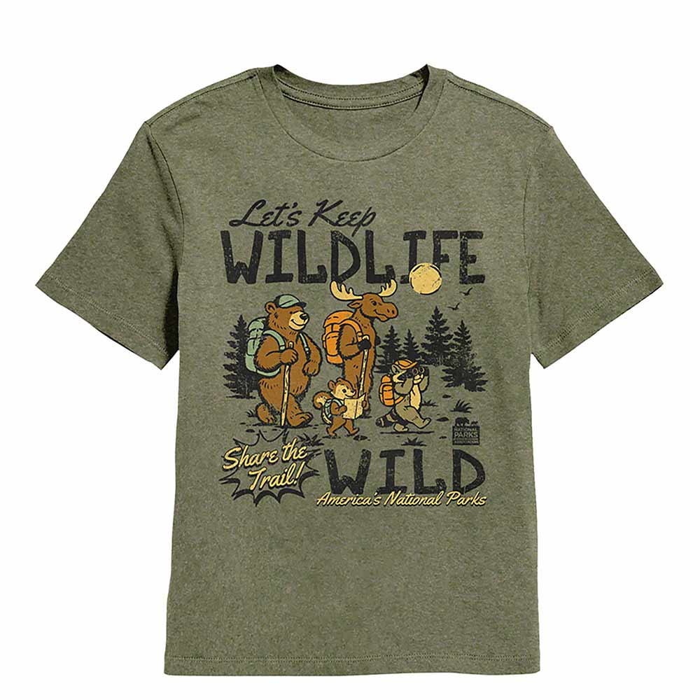 National Parks - WILDLIFE WILD Youth Shirt