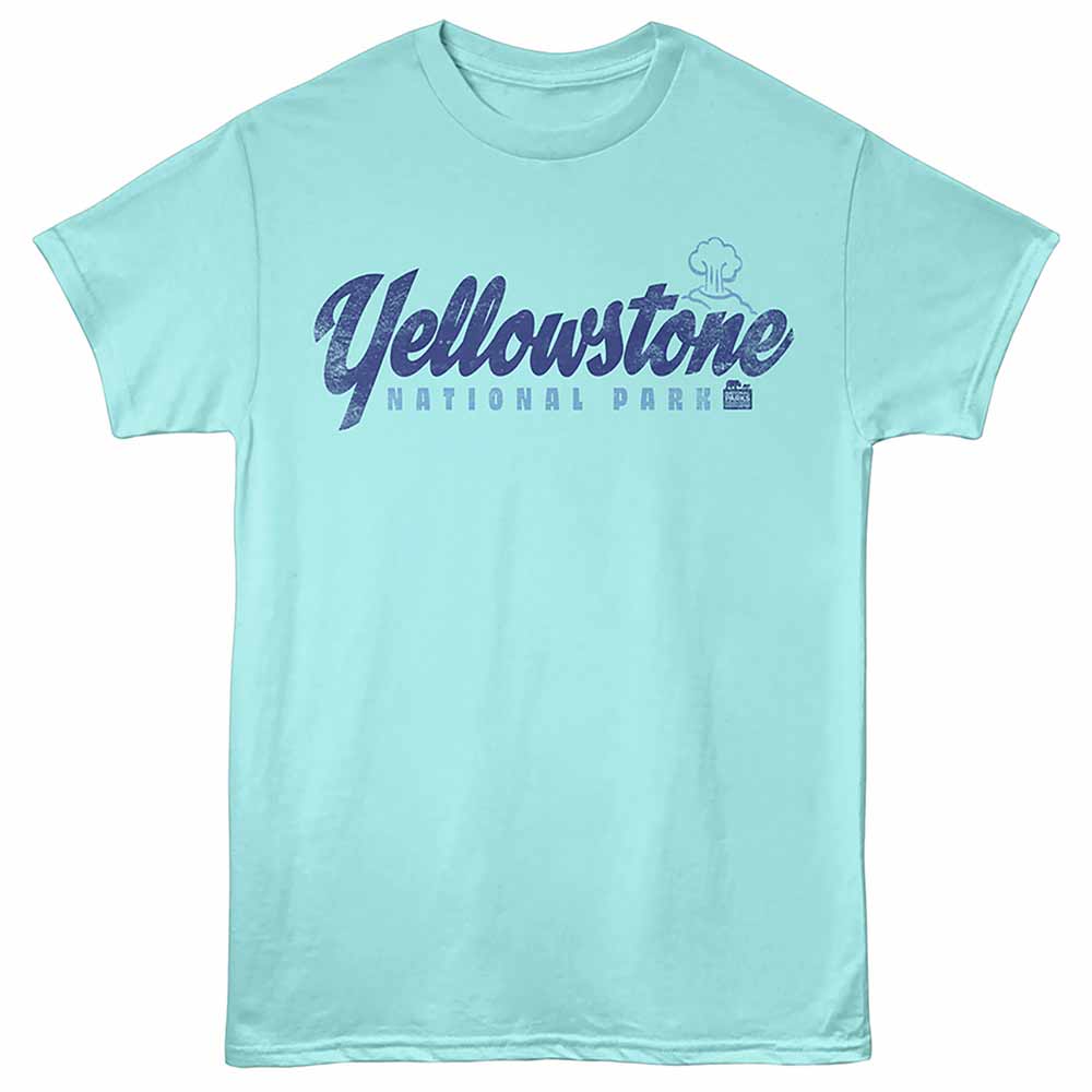 National Parks - YELLOWSTONE NP GEYSER Adult Shirt
