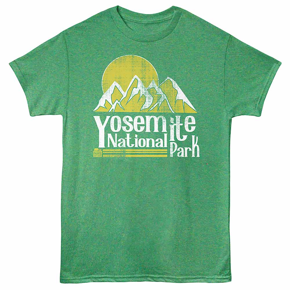 National Parks - YOSEMITE RETRO Adult Shirt