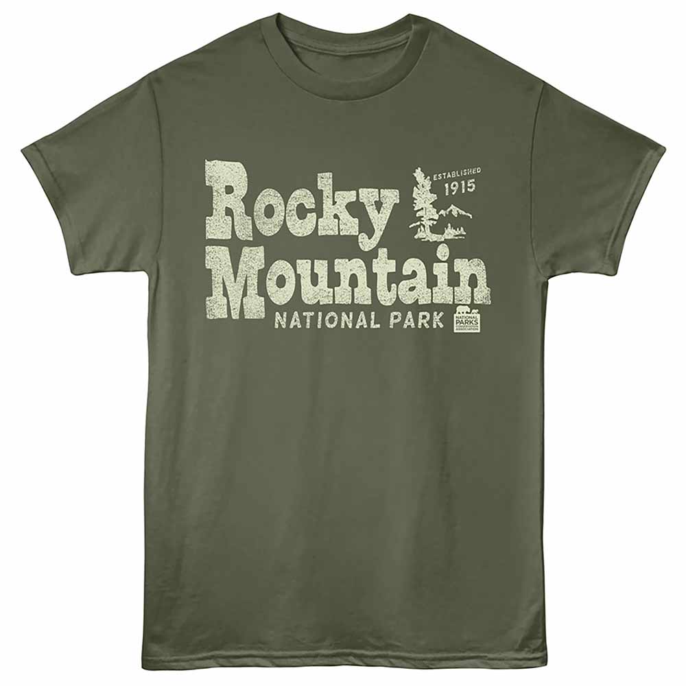 National Parks - ROCKY MT NP Adult Shirt