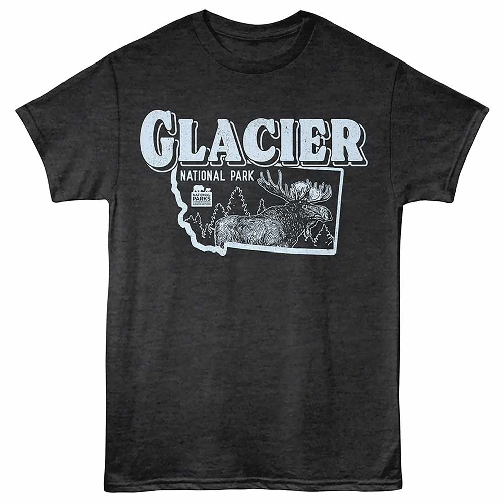 National Parks - GLACIER NP Adult Shirt