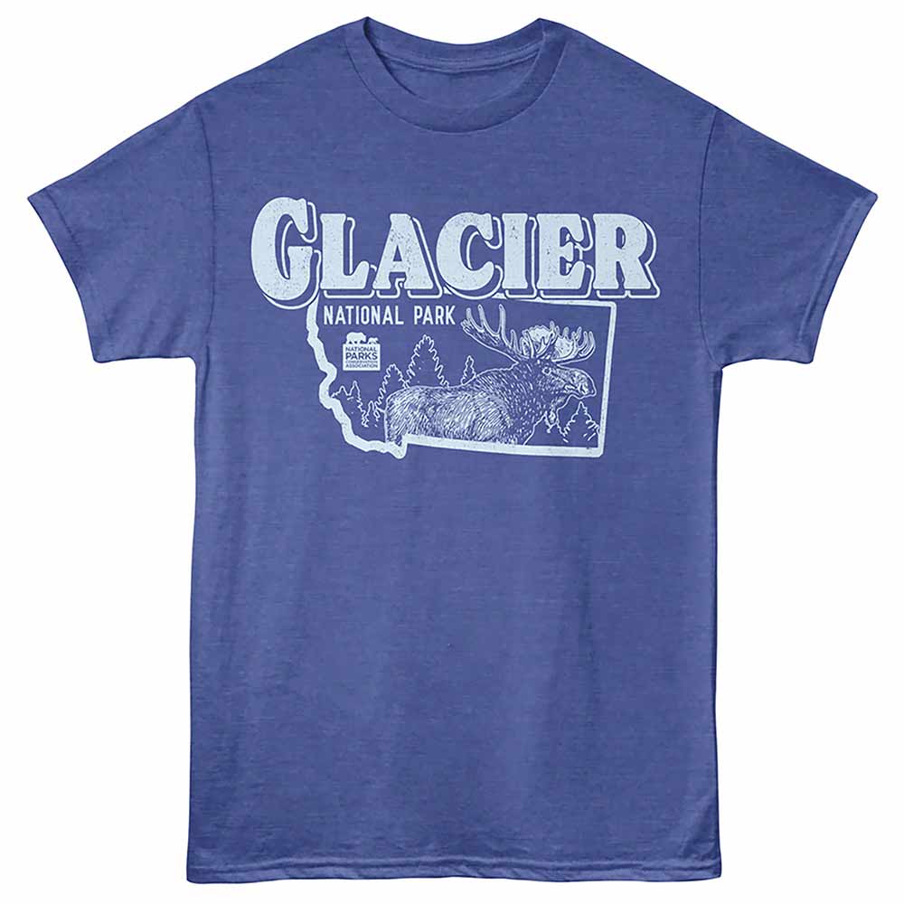 National Parks - GLACIER NP Adult Shirt