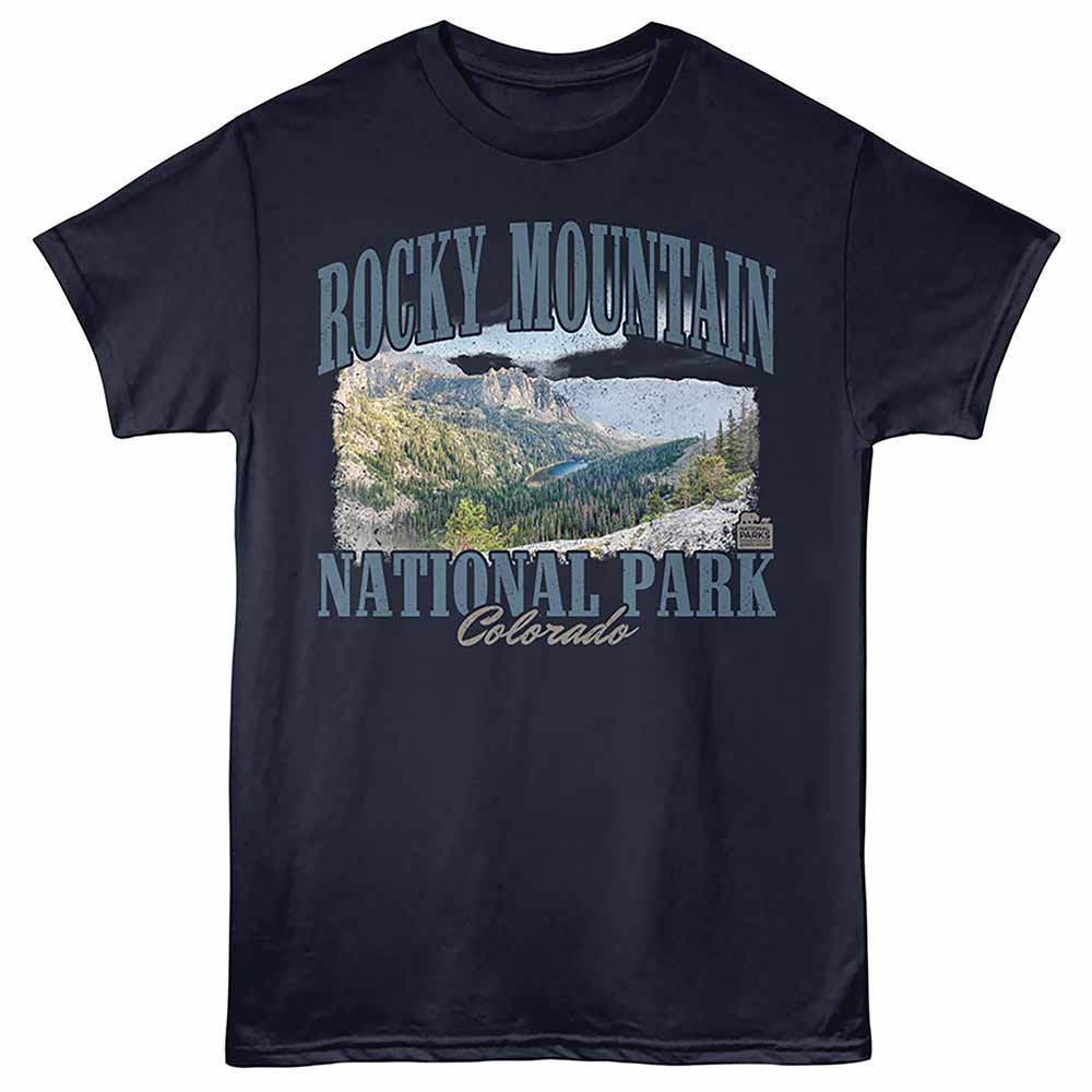 National Parks - ROCKY MOUNTAIN LANDSCAPE Youth Shirt
