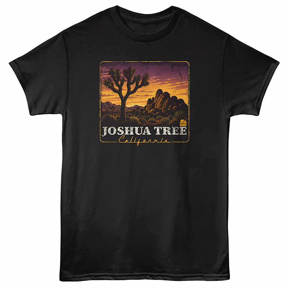 National Parks - JOSHUA TREE SUNSET Adult Shirt