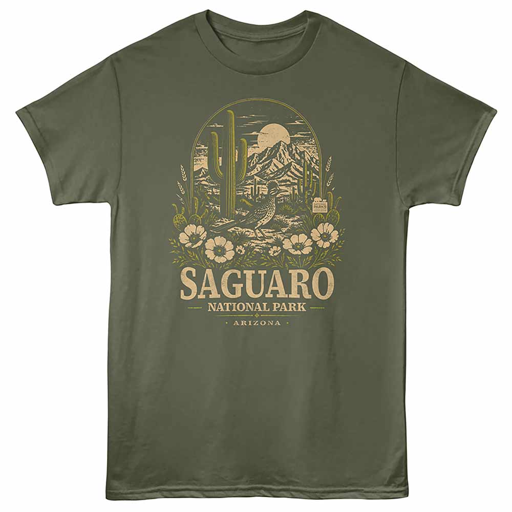 National Parks - SAGUARO NP Adult Shirt