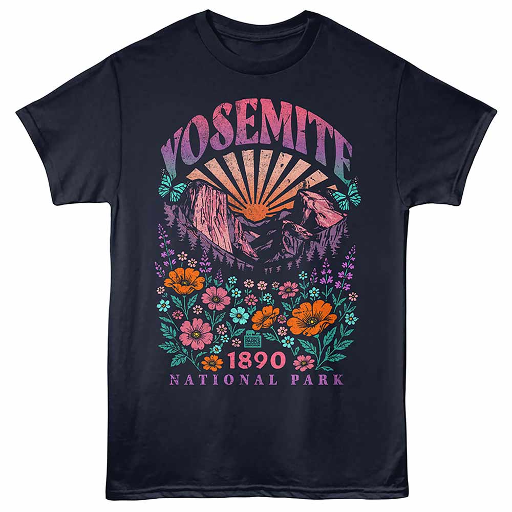 National Parks - YOSEMITE COLOR Adult Shirt