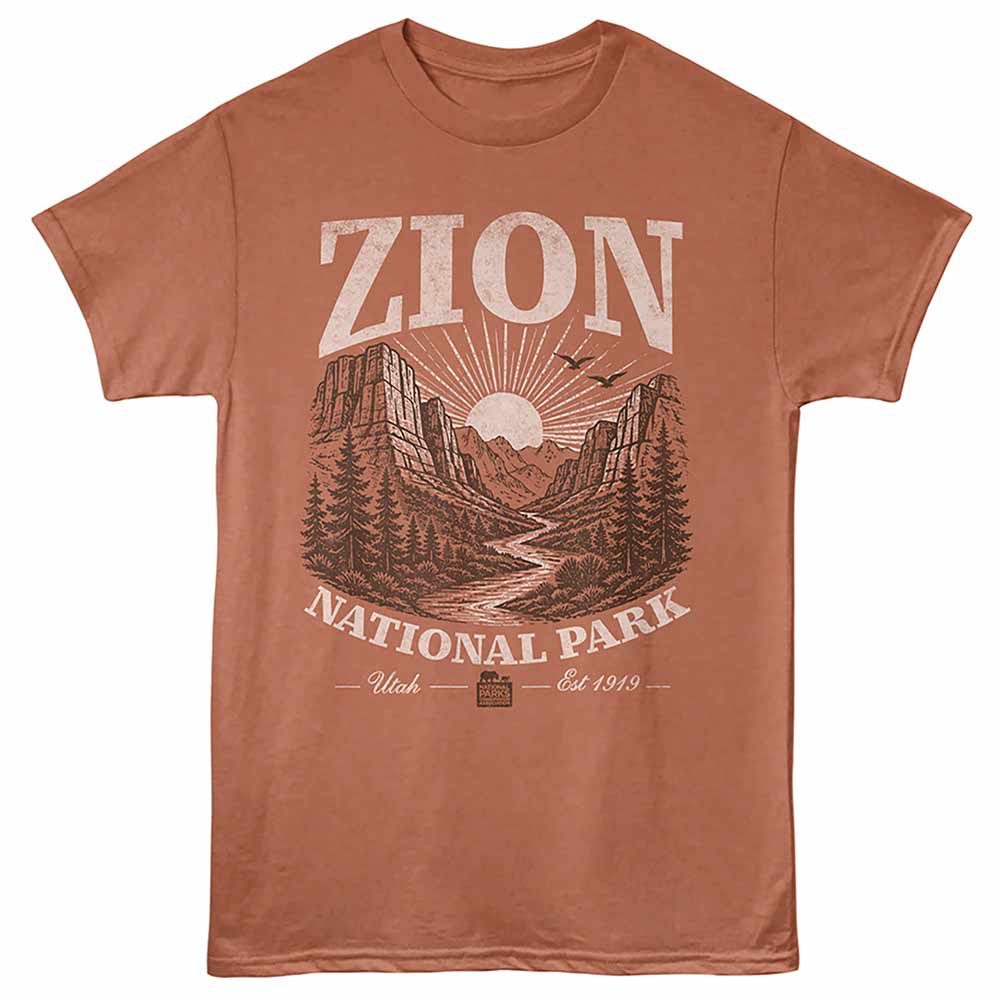 National Parks - ZION NP Adult Shirt