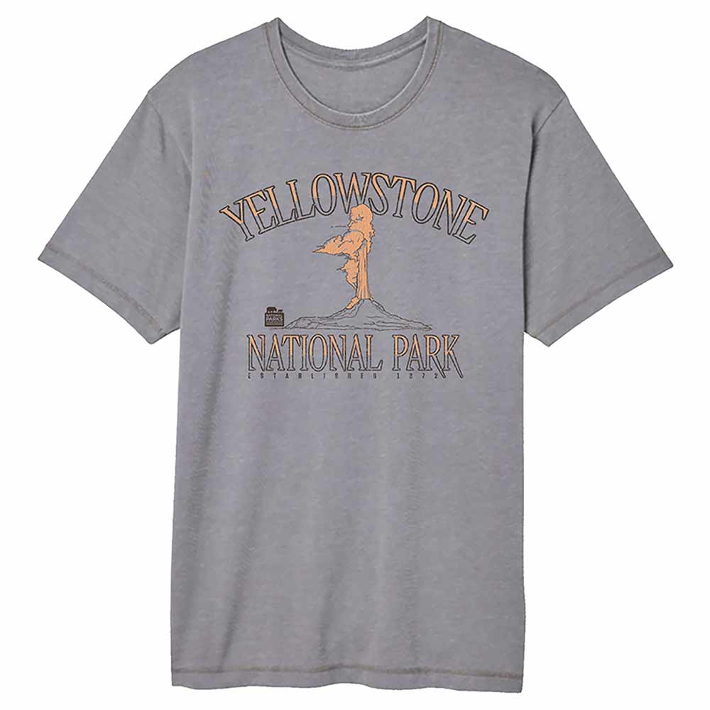 National Parks - YELLOWSTONE GEYSER Adult Shirt