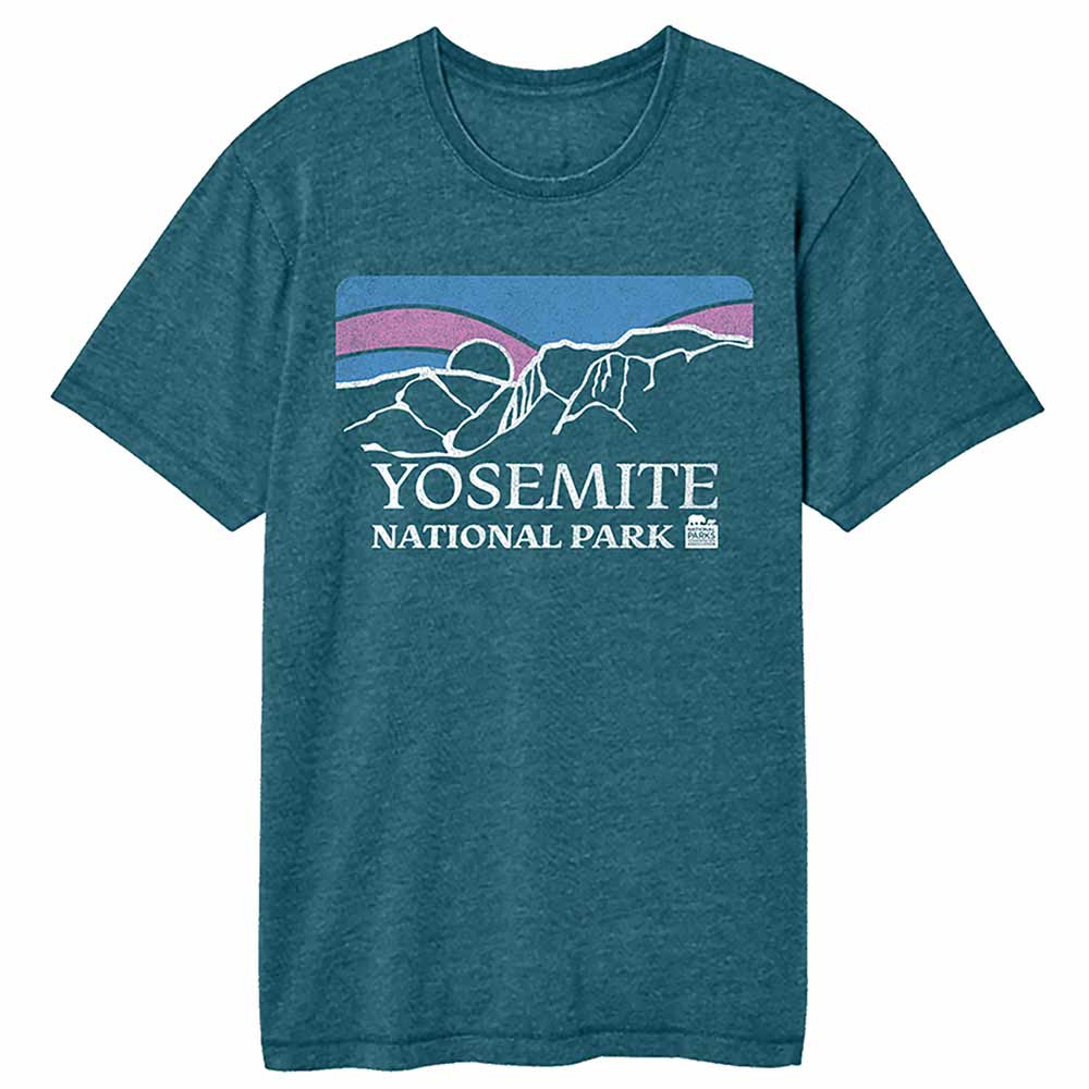 National Parks - YOSEMITE SKYLINE Adult Shirt