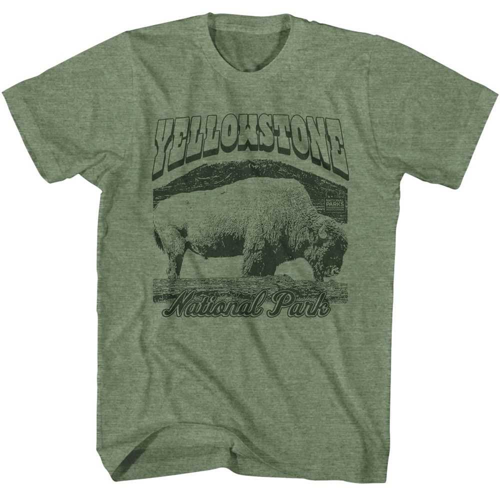 National Parks - YELLOWSTONE BISON Adult Shirt